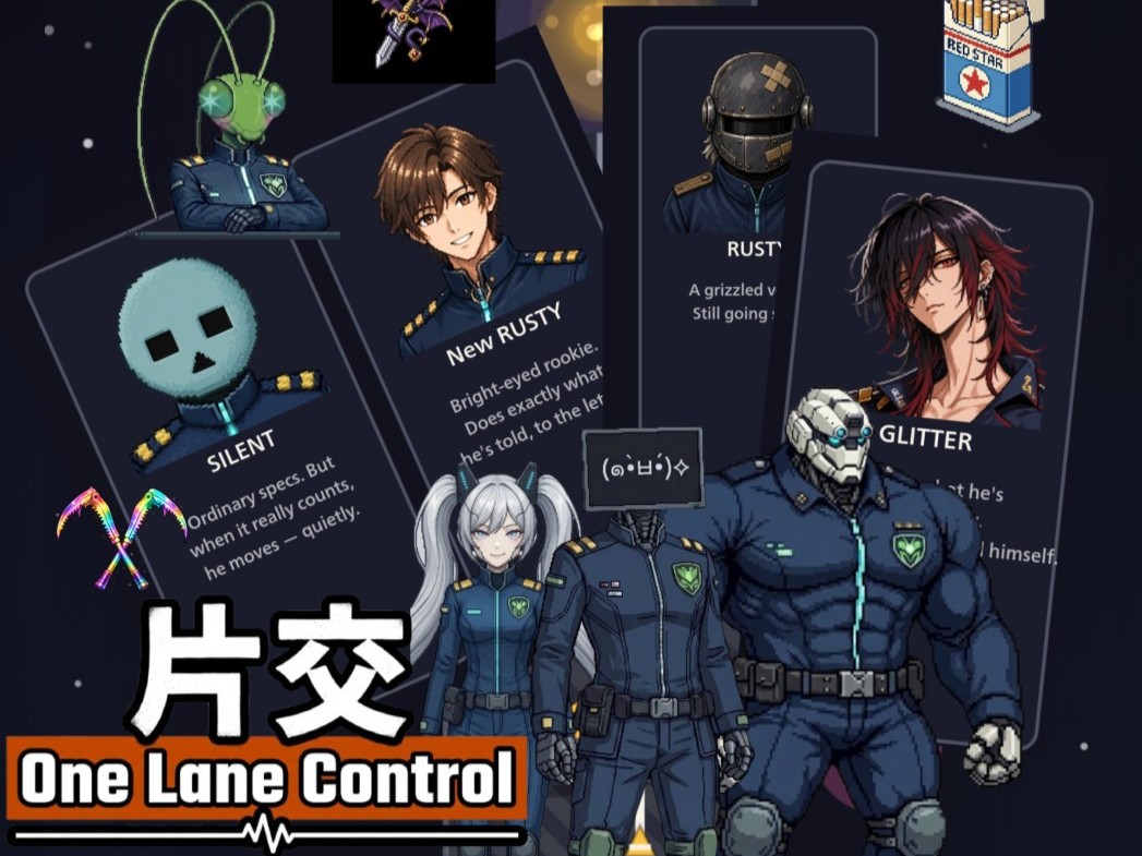 片交 ── One Lane Control キャラクター紹介